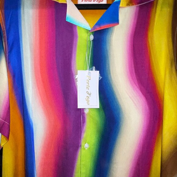 Perte d'Ego Rainbow "Paint Stoke" Shirt - Picture 6 of 7